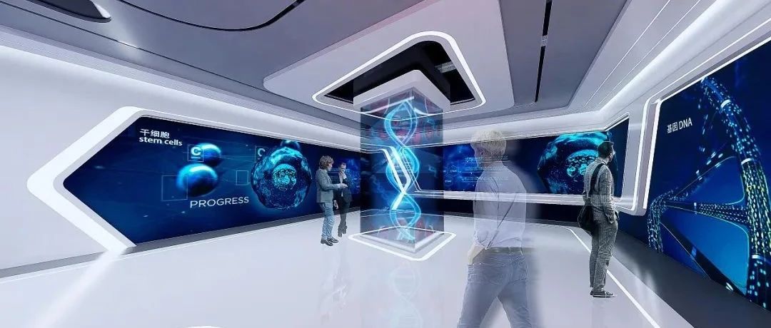 干细胞主题馆设计的多种展示手段和技术｜思威图数字