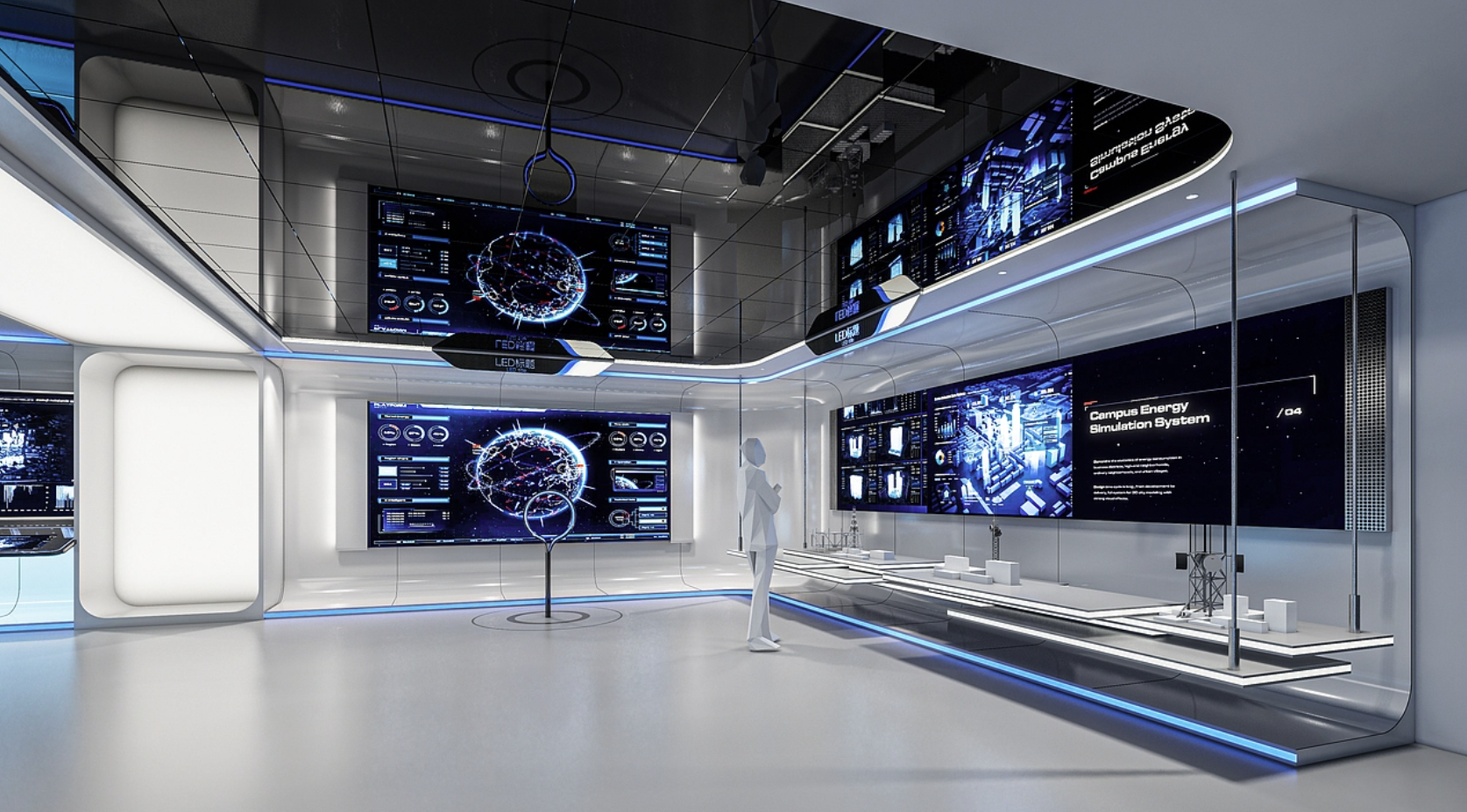 干细胞展厅设计秘籍：把“生老病死”的细胞演变搬进科技馆｜2026年长寿医学展厅设计公司 思威图数字