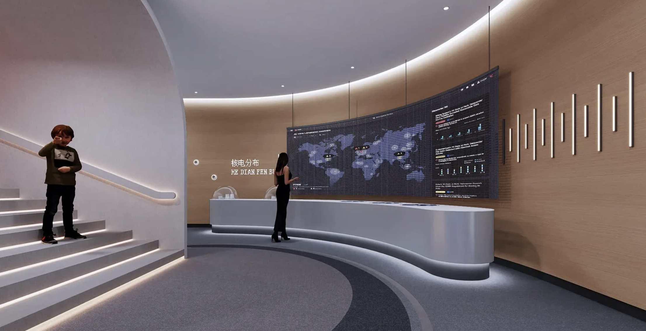 干细胞展厅设计:让科技有温度,让艺术懂生命|2026干细胞企业展厅设计公司 思威图数字